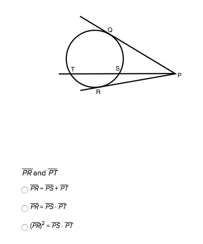 Choose an equation for the relationship between the measures of the segments, angles-example-1