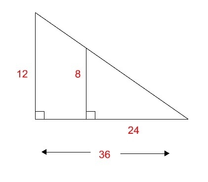 Are the following triangles similar? Justify your answer.-example-1