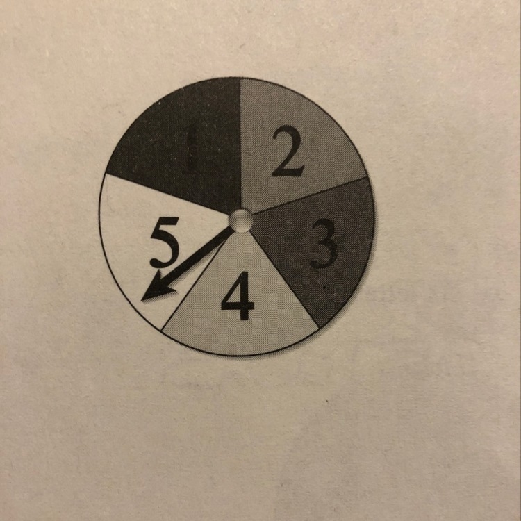 Find the probability: not spinning a 4 and flipping tails-example-1