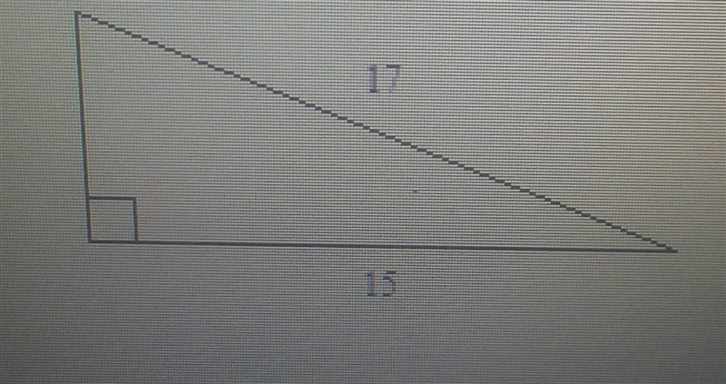 Find the missing side length-example-1