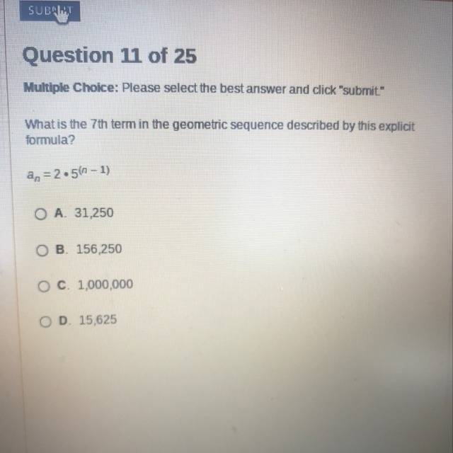 What's the 7th term in the geometric sequence-example-1