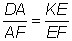 Which of the following proportions can be used to prove AE || DK in the proof below-example-1