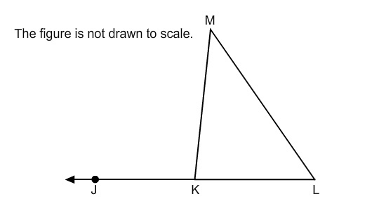 NEED HELP ASAP if m∠M=25 and m∠L=25, find m∠JKM A. 18 B. 117 C. 50 D. 162-example-1