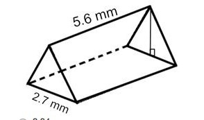 Find the height of the figure below if the triangle is an equilateral triangle and-example-1