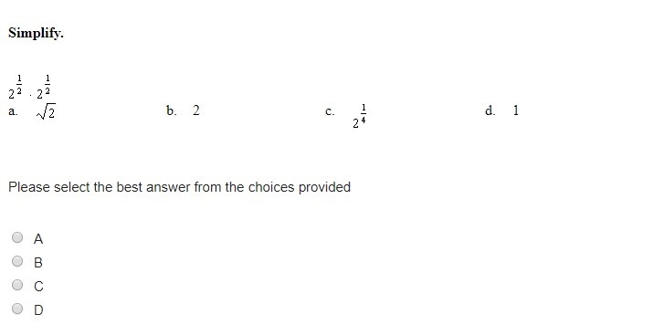 Please select the best answer from the choices provided-example-1