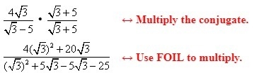 [25 POINT] While I completely understand FOIL in the context of polynomials and such-example-1