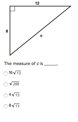 The measure of c is...?-example-1