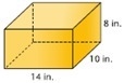 Find the surface area of the given prism.-example-1