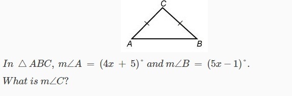 In triangle ABCD, m What is m-example-1