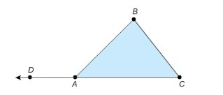 The measure of ∠DAB equals 110º. The measure of ∠ACB equals 20º. What is m∠ABC? Enter-example-1