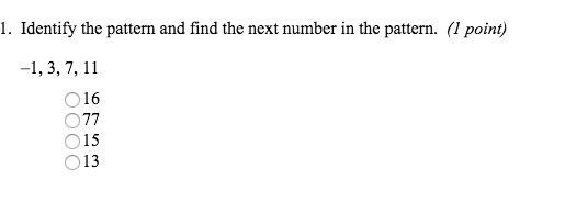 Use a pattern to answer both of these questions 98 points-example-1