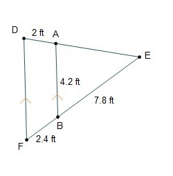 What is the perimeter of AEB? 16.4 ft 18.5 ft 18.7 ft 22.9 ft-example-1