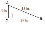 Is the following triangle a right triangle a. Yes, a2 + b2 = c2 b. No, a2 + b2 does-example-1