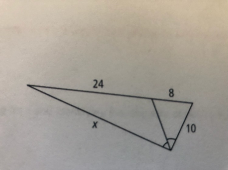 What is the value of x? What proportion did you set up?-example-1