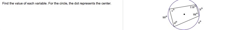 Here's another geometry thing I suck at... Find the value of each variable. For the-example-1