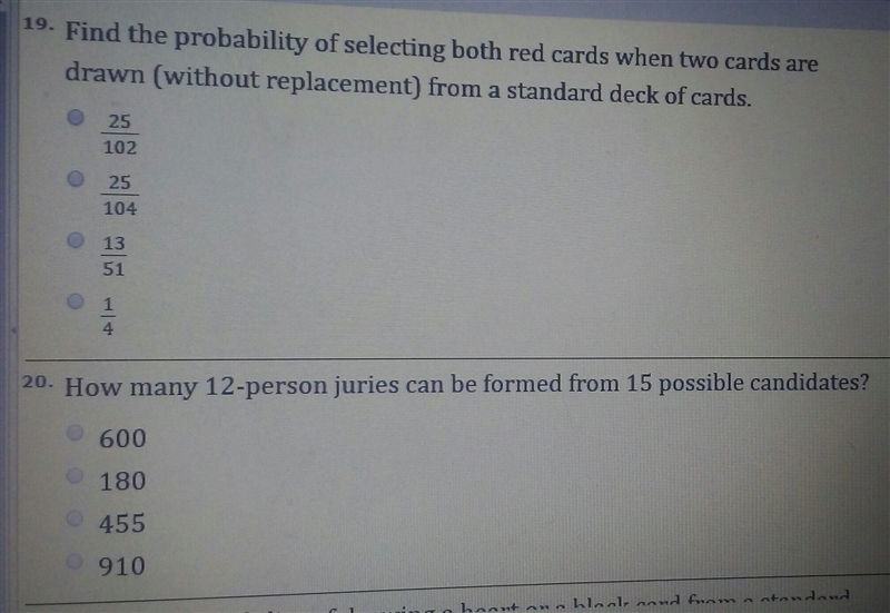 Need help with these two questions. I do not have a special calculator.-example-1