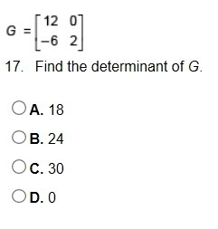 Algebra Question ( Matrices and Determinants ) 20 point-example-1