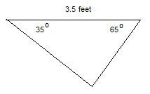 The owner of a Farmer’s Market wants to construct a triangular fruit stand in his-example-1