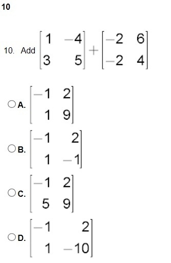 Algebra question ( Matrices and Determinants ) 20 points-example-1