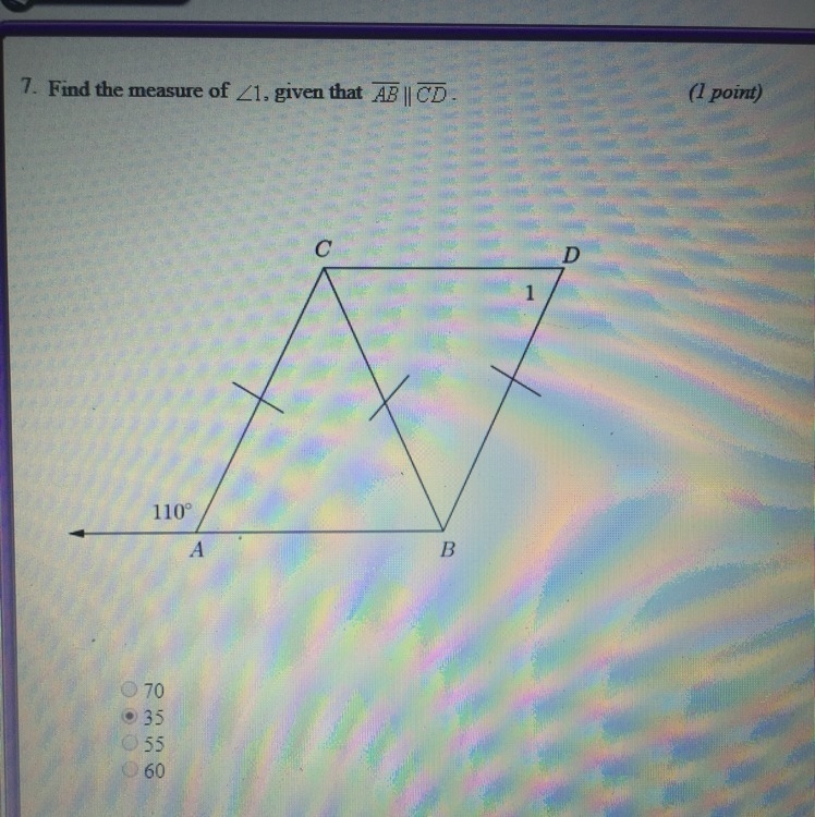 Measure of angle 1???-example-1