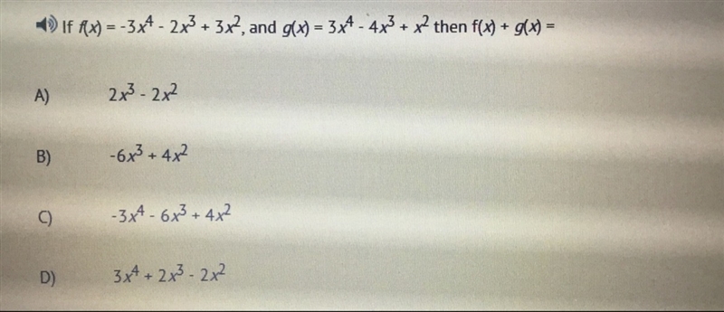 Can someone please help me with this one question I think the answer is either (C-example-1