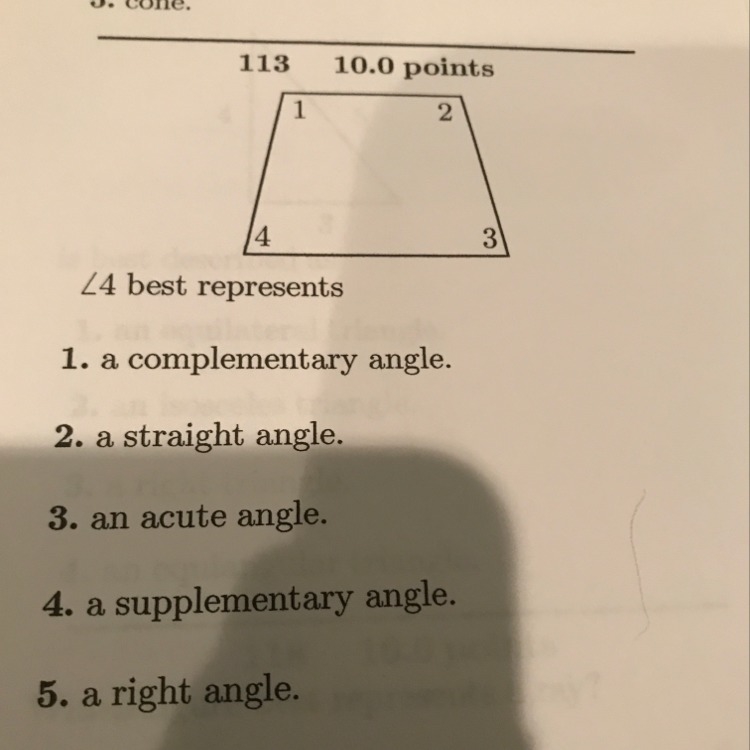 What does angle 4 represent?-example-1