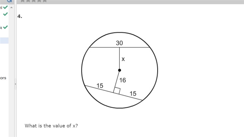 1. A. 3.75 B. 1.5 C. 3 D. 4.5 2. A. 30 B. 16 C. 8 D. 15-example-2