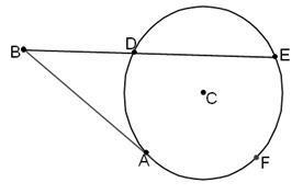 Calculate measure of angle E B A , given a measure of arc D A equals 88 degrees and-example-1