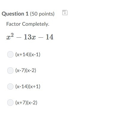 PLEASE HELP ASAP!!! CORRECT ANSWER ONLY PLEASE!!! Factor Completely.-example-1