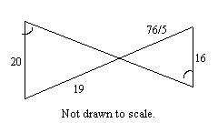 Which theorem or postulate proves the two triangles are similar? a. SA~ Postulate-example-1