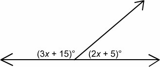 NEED HELP ASAP PLEASE HELP What are the measures of the two angles in the figure below-example-1