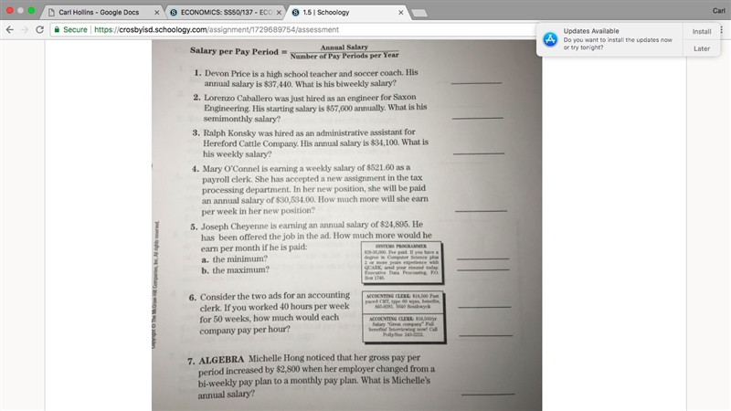 Need help with some financial math can you help.? atleast with 4-example-1