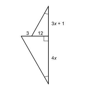 Please explain how to solve this problem. "The two triangles are similar. What-example-1