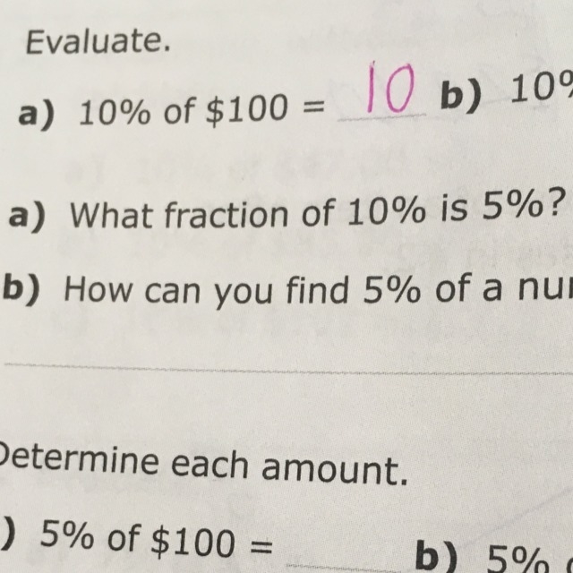 What fraction of 10% is 5%-example-1