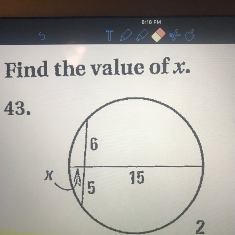 How do you find X? Pleassseeee help-example-1