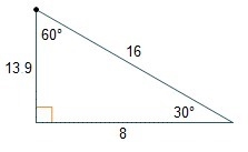 Based on the given angle measures, which triangle has side length measures that could-example-1