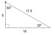 Based on the given angle measures, which triangle has side length measures that could-example-3