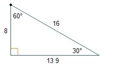 Based on the given angle measures, which triangle has side length measures that could-example-4