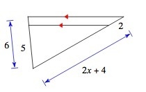 Find the Value of X. 3 8 4 6-example-1