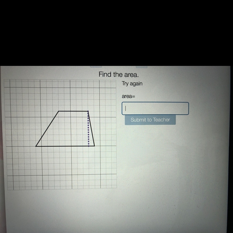 How can I find the area of this Trapezoid?-example-1