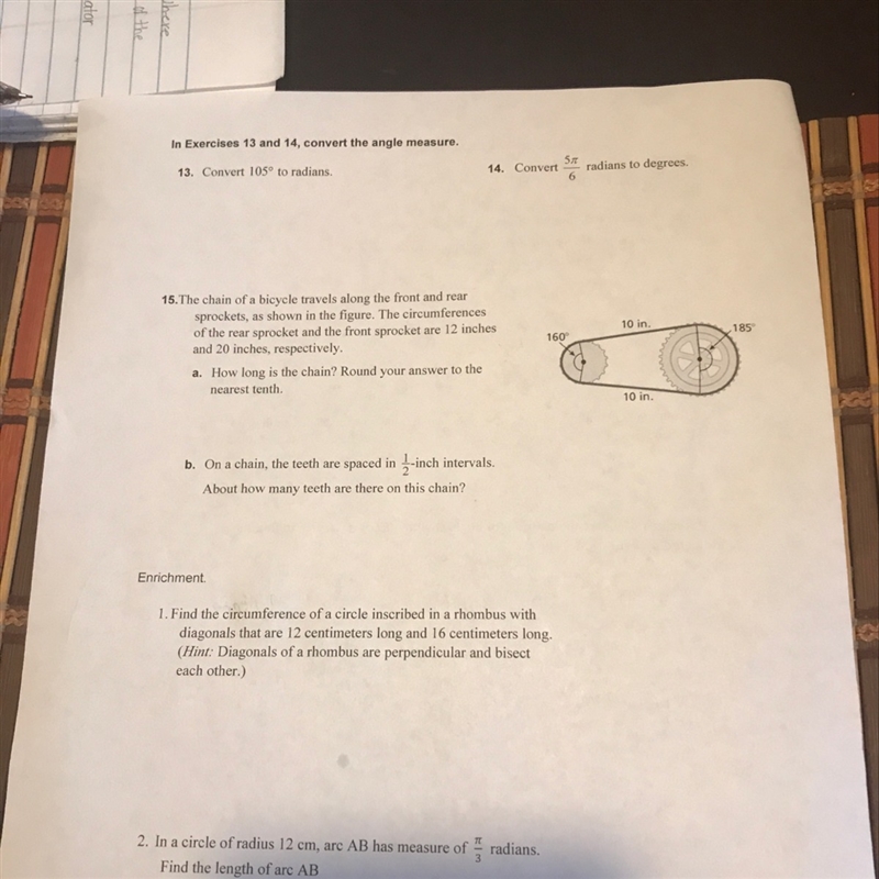 Can you please help me on this worksheet and try to show the work-example-1