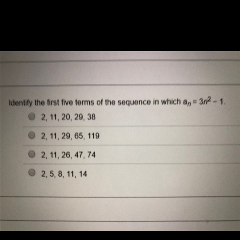 Arithmetic sequence help!!!!-example-1