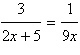 A. 1/5 B. 1/2 c. 5/3 D. 16/5 solve the proportion for x-example-1