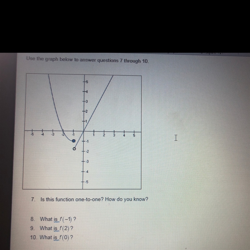 I am confused on one-to-one functions and finding the f(x)= in a graphs & tables-example-1