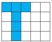 A point is randomly chosen on the grid below What is the likelihhood that the point-example-1