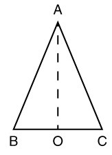 The provided diagram of triangle ABC will help you to prove that the base angles of-example-1