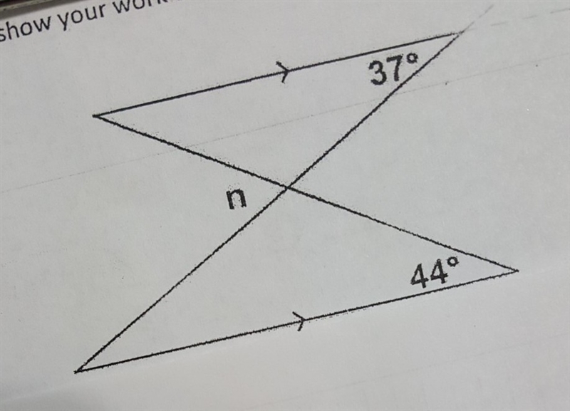 How do you find the angle for n? If you can, please show work on how to get to the-example-1