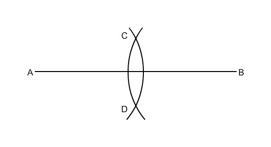 This figure represents a step in a compass-and-straightedge construction. Identify-example-1