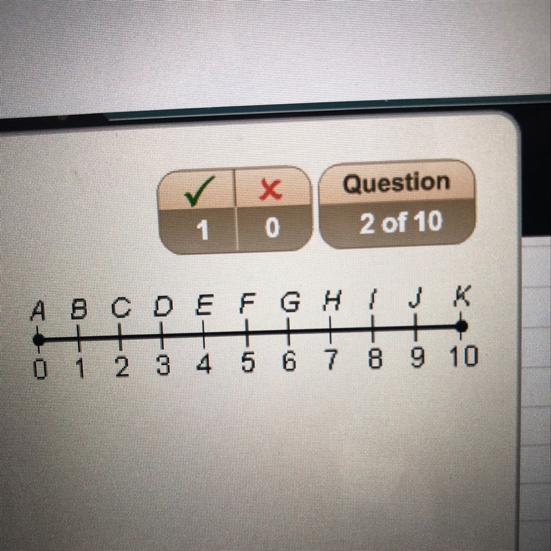 Find the probability that a point chosen at random from AK is on FG-example-1