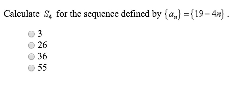 Calculate s4 for the sequence defined by-example-1